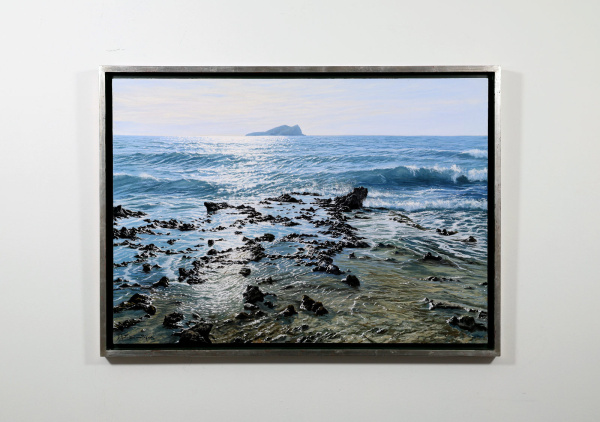 Ibiza Cala Comte by Juan Antonio Domínguez, original painting