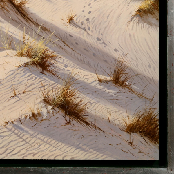 West Wittering by Juan Antonio Domínguez, original painting, detail