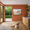 West Wittering by Juan Antonio Domínguez, original painting, in room