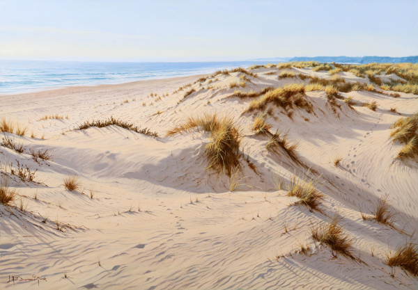 West Wittering by Juan Antonio Domínguez, original painting