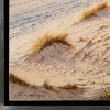 Castillo De Bamburgh, Northumberland by Juan Antonio Domínguez, original painting, detail