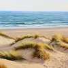 Sunset Over West Wittering by Juan Antonio Domínguez, original painting, detail