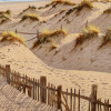 Sunset Over West Wittering by Juan Antonio Domínguez, original painting, detail
