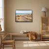 Sunset Over West Wittering by Juan Antonio Domínguez, original painting, in room
