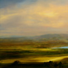 Shepperton Lakes Commission by Harry Brioche, original painting, detail