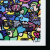 Symbiotic Citizens by Kev Munday, limited edition print, detail