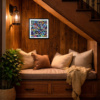 Symbiotic Citizens by Kev Munday, limited edition print, in room