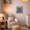Symbiotic Citizens by Kev Munday, limited edition print, in room