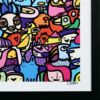 Big Night Out by Kev Munday, limited edition print, detail