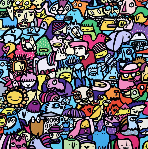 Big Night Out by Kev Munday, limited edition print