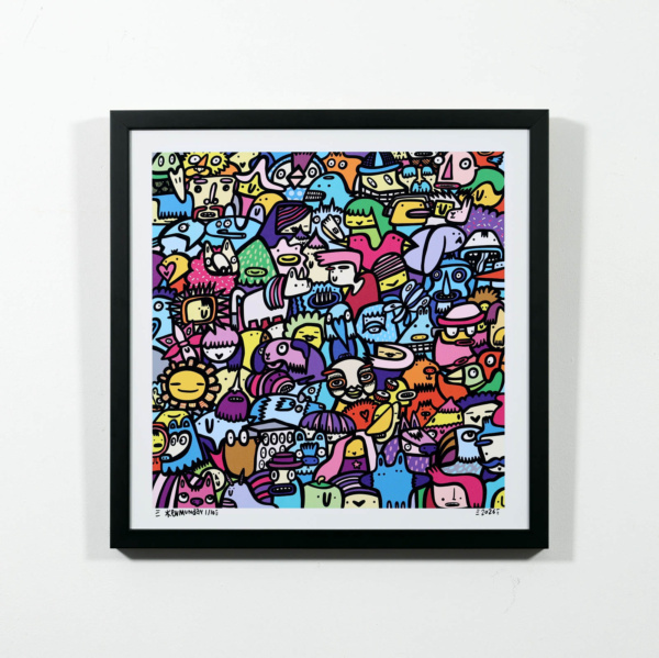 Big Night Out by Kev Munday, limited edition print