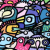 All The Birds by Kev Munday, limited edition print, detail