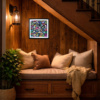 All The Birds by Kev Munday, limited edition print, in room