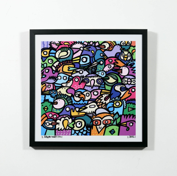All The Birds by Kev Munday, limited edition print