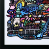 There And Back by Kev Munday, limited edition print, detail
