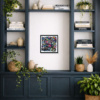 There And Back by Kev Munday, limited edition print, in room