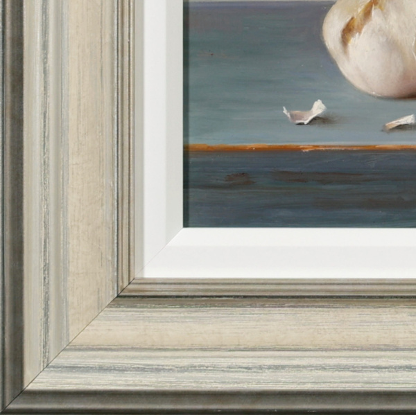 Garlic Bulbs by Zoltan Preiner, original painting, detail