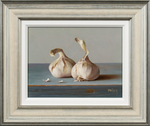 Garlic Bulbs by Zoltan Preiner, original painting