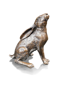 Small Hare Moon Gazing (1232), Dean Kendrick