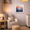 Mont Blanc by Ben Payne, original painting, in room