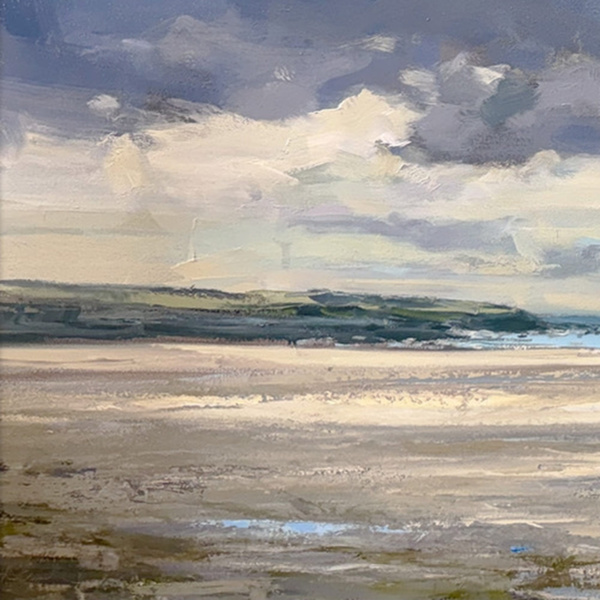 Spring Symphony by Harry Brioche, original painting, detail