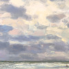Breathing In The Morning Air by Harry Brioche, original painting, detail