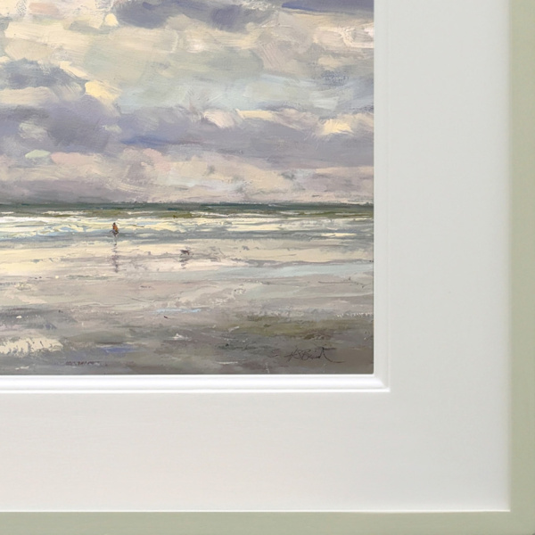 Breathing In The Morning Air by Harry Brioche, original painting, detail