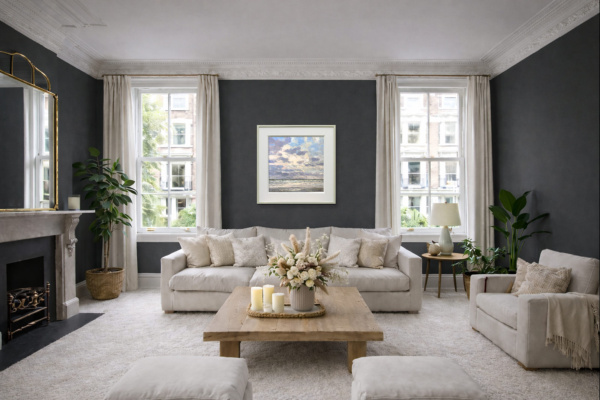 Breathing In The Morning Air by Harry Brioche, original painting, in room