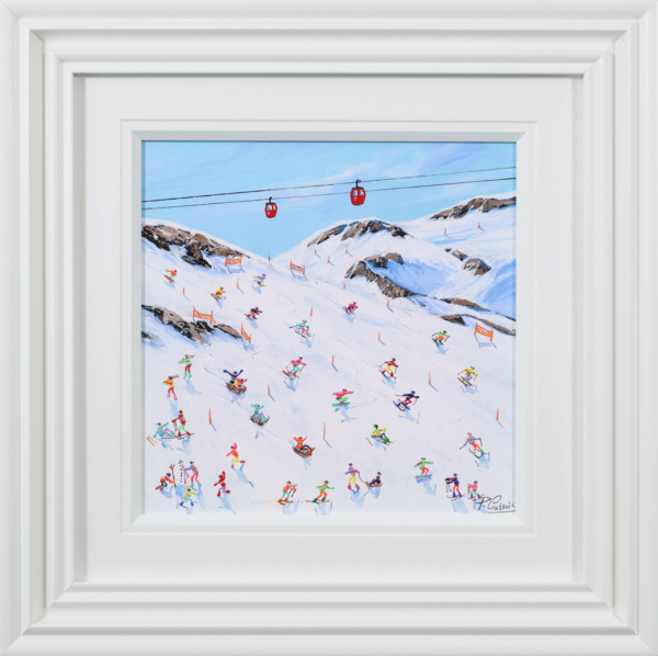 Alpine Crossing by Paola Cassais, original painting