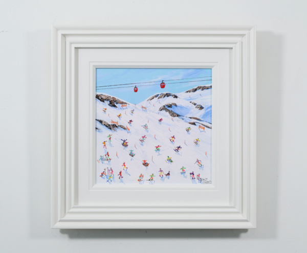 Alpine Crossing by Paola Cassais, original painting