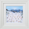 First Tracks Through The Valley by Paola Cassais, original painting
