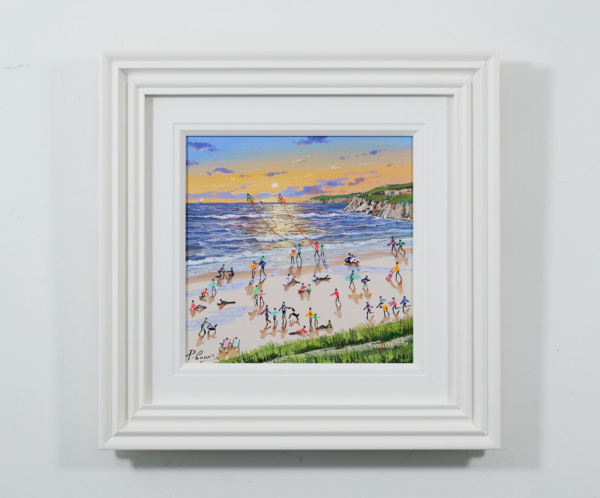 Golden Tides by Paola Cassais, original painting