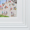 Summer Along The Cliffs by Paola Cassais, original painting, detail
