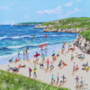 Summer Along The Cliffs by Paola Cassais, original painting