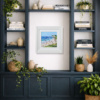 Jurassic Coast Day by Paola Cassais, original painting, in room
