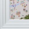 Sunset On The Sands by Paola Cassais, original painting, detail