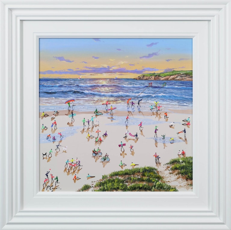 Sunset On The Sands by Paola Cassais