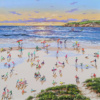 Sunset On The Sands by Paola Cassais, original painting
