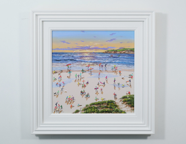 Sunset On The Sands by Paola Cassais, original painting