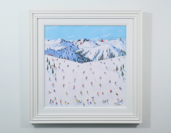 Alpine Playground by Paola Cassais, original painting