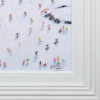 Powder Day Rush by Paola Cassais, original painting, detail