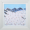 Powder Day Rush by Paola Cassais, original painting