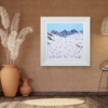 Powder Day Rush by Paola Cassais, original painting, in room