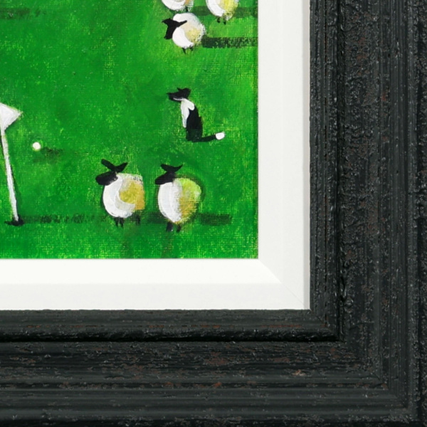 Could It Be… by David Alderman, original painting, detail