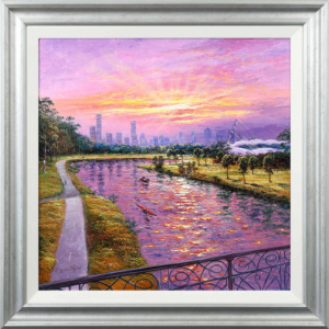 Melbourne At Dusk Commission, Andrew Grant Kurtis