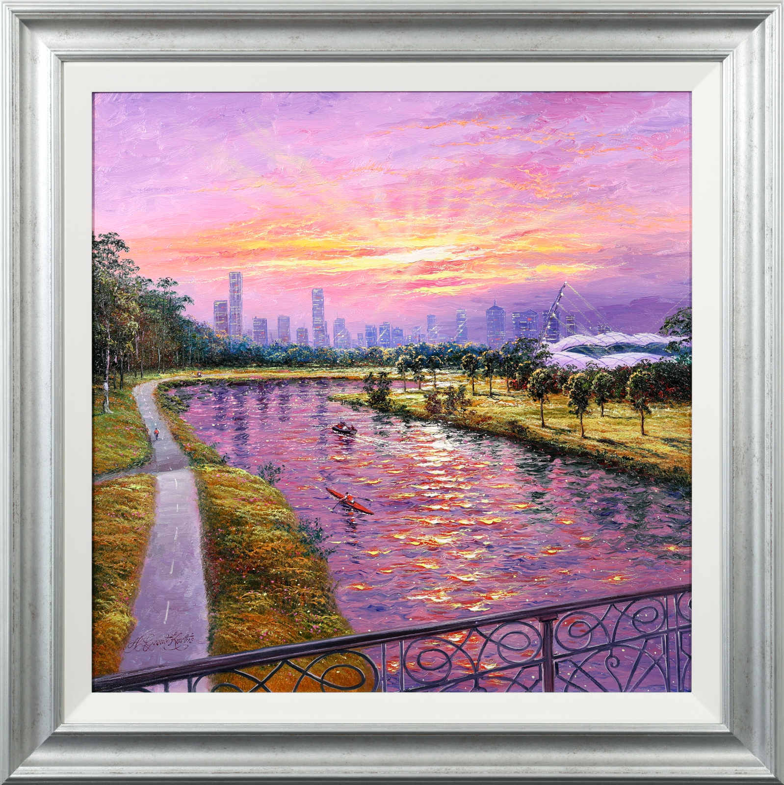 Melbourne At Dusk Commission