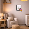 Emergence Of Thought by Damilola Odusote, original painting, in room
