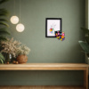 Emergence Of Thought by Damilola Odusote, original painting, in room