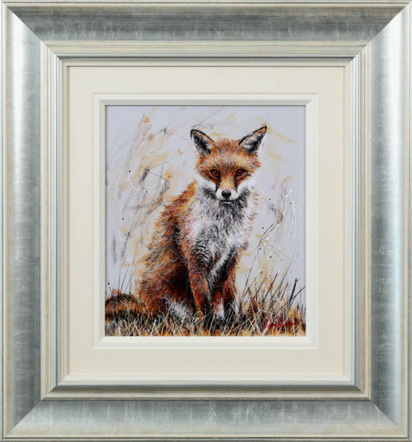 Roxy The Foxy by Ruby Keller, original painting