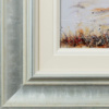 Pheasant, Ash Flash by Ruby Keller, original painting, detail